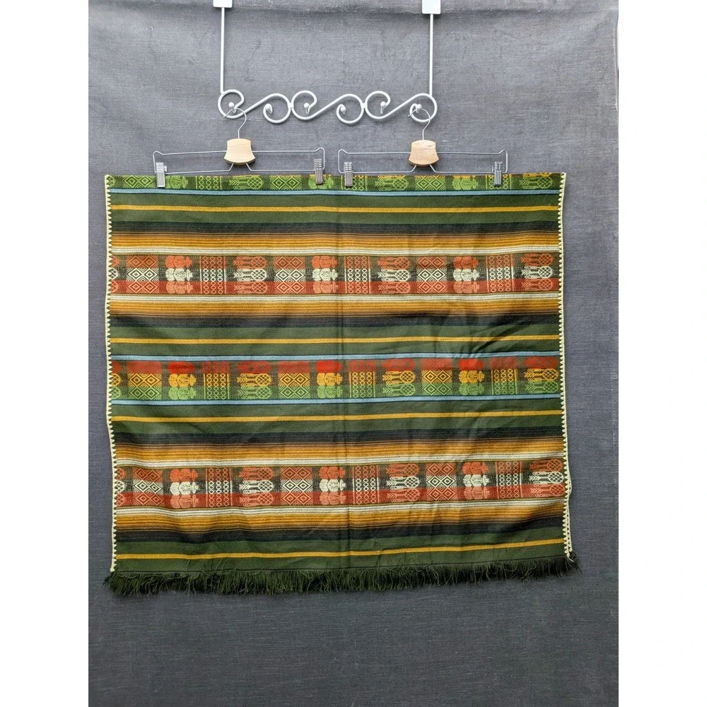 Woven Tapestry Dream Catcher Wall Hanging Saddle Blanket Decorative Scarf Throw